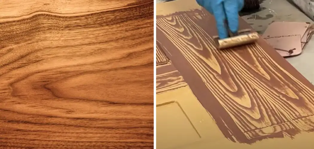 How to Paint a Wood Grain Look