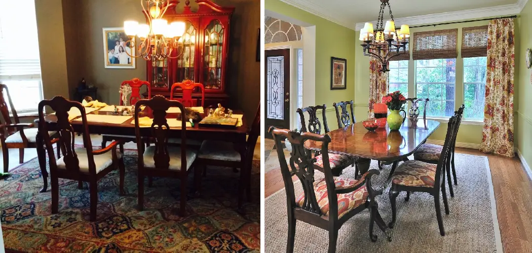 How to Update Cherry Dining Room Furniture