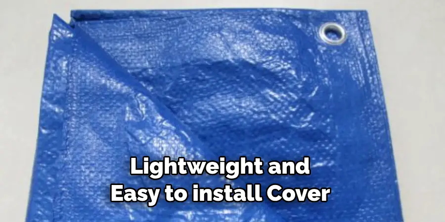 Lightweight and Easy-to-install Cover 