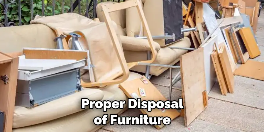 Proper Disposal of Furniture