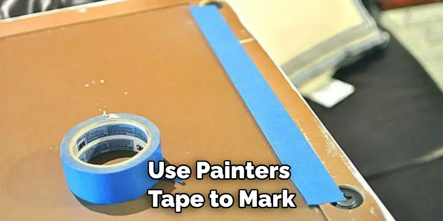 Use Painters Tape to Mark