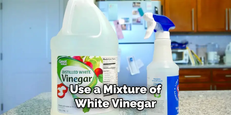 Use a Mixture of White Vinegar