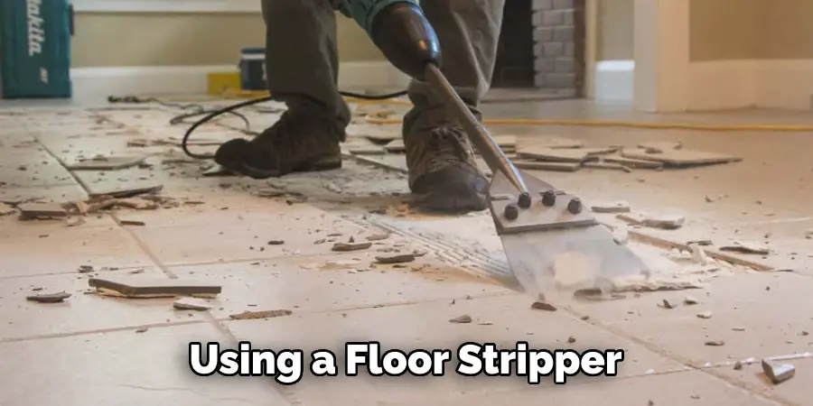 Using a Floor Stripper