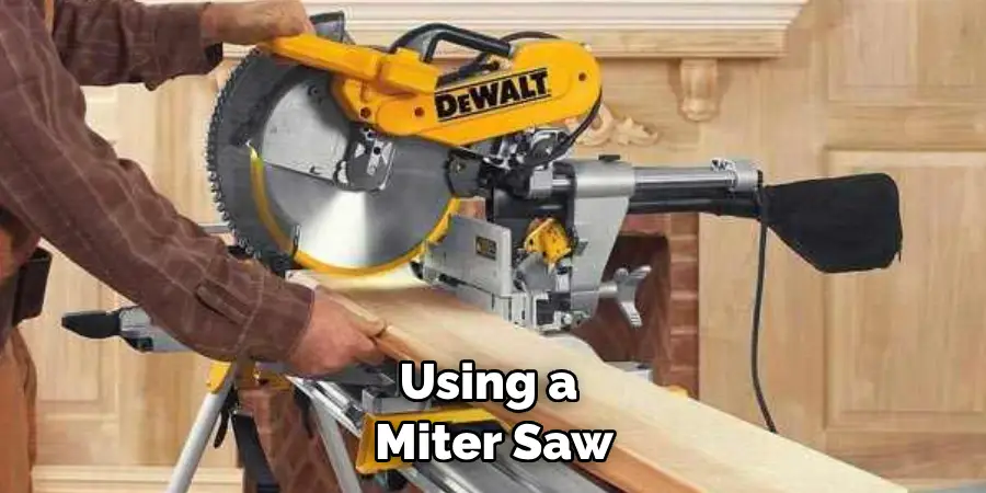 Using a Miter Saw