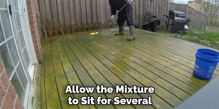 Allow the Mixture to Sit for Several 