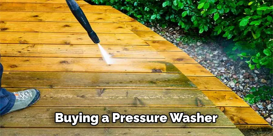 Buying a Pressure Washer