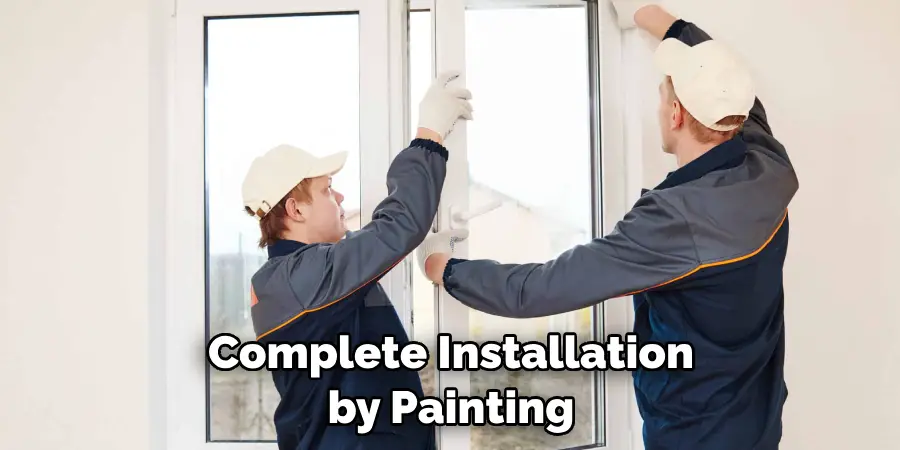 Complete Installation by Painting