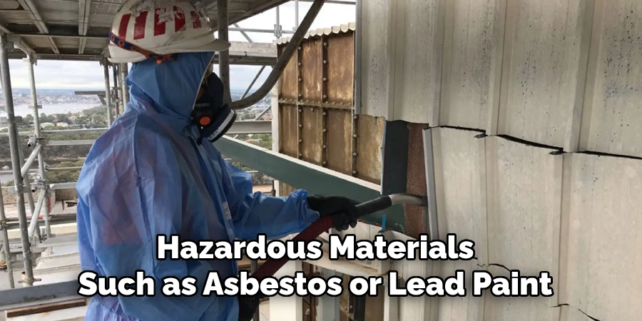 Hazardous Materials Such as Asbestos or Lead Paint