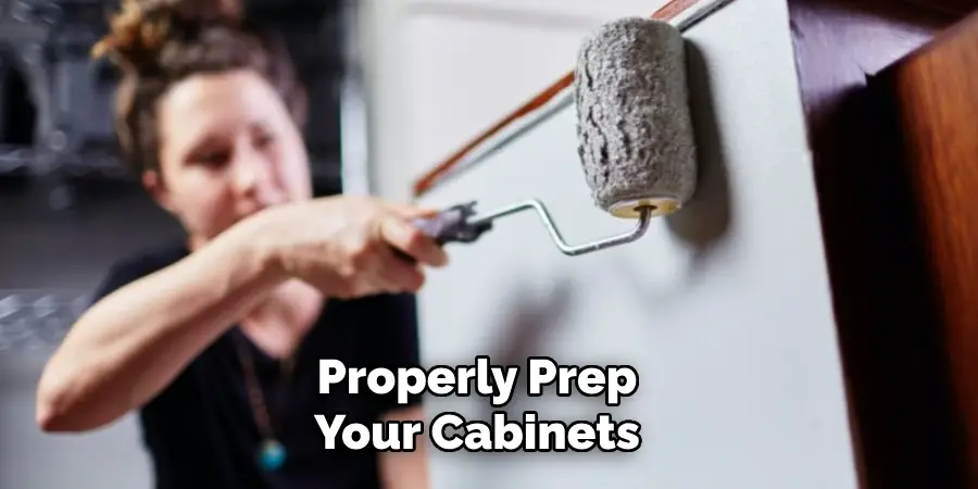 Properly Prep Your Cabinets