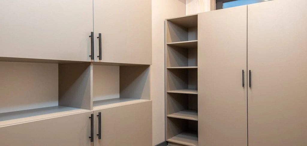 How to Add Doors to Open Shelves