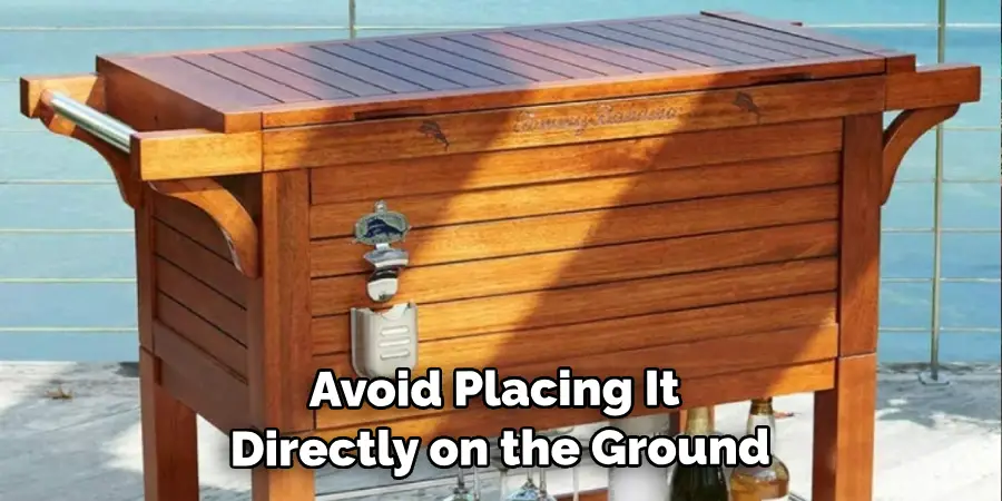 Avoid Placing It Directly on the Ground