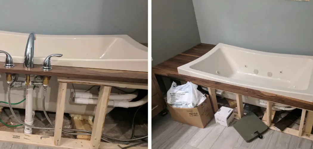 How to Build a Frame for A Drop in Bathtub