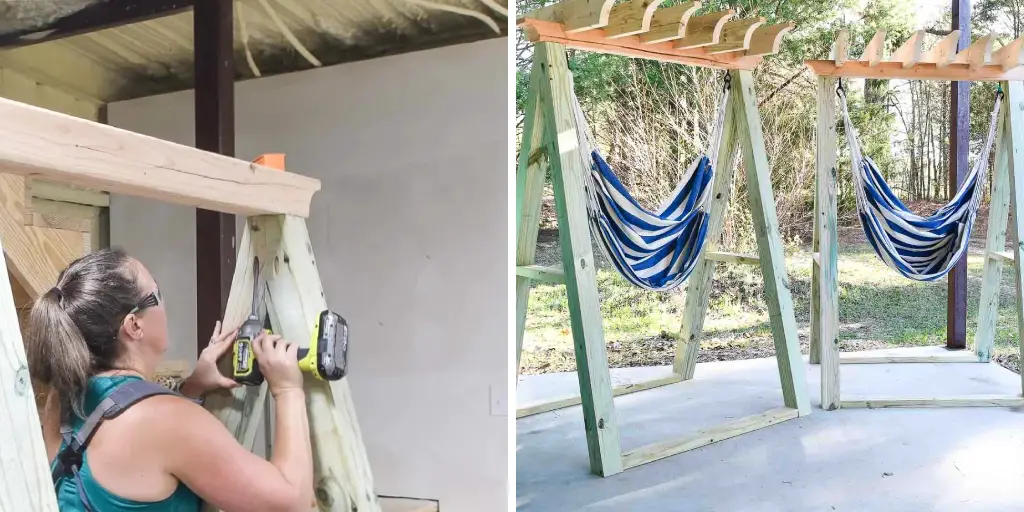 How to Build a Hammock Chair Stand