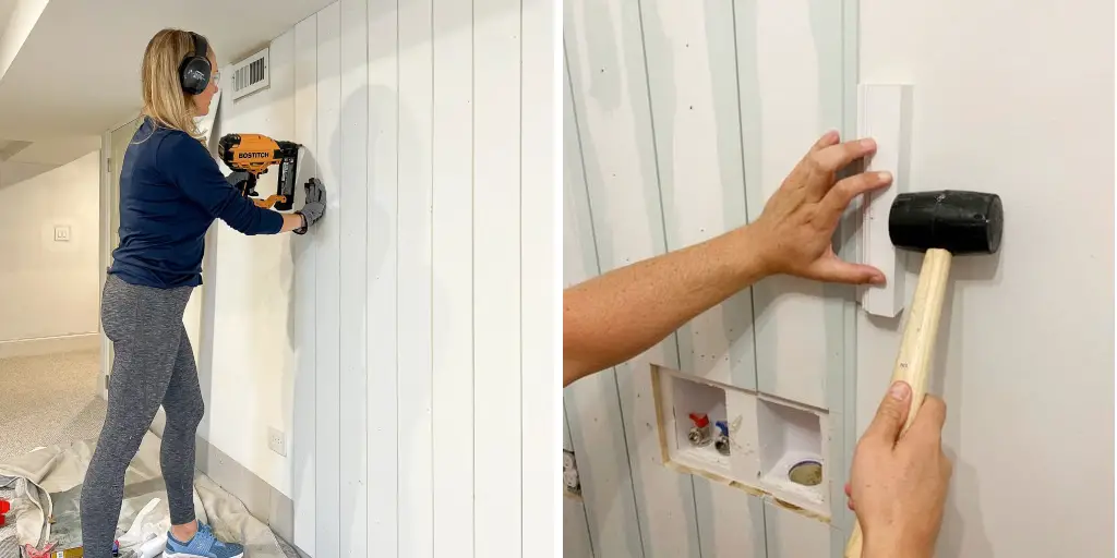 How to Install Shiplap Vertically