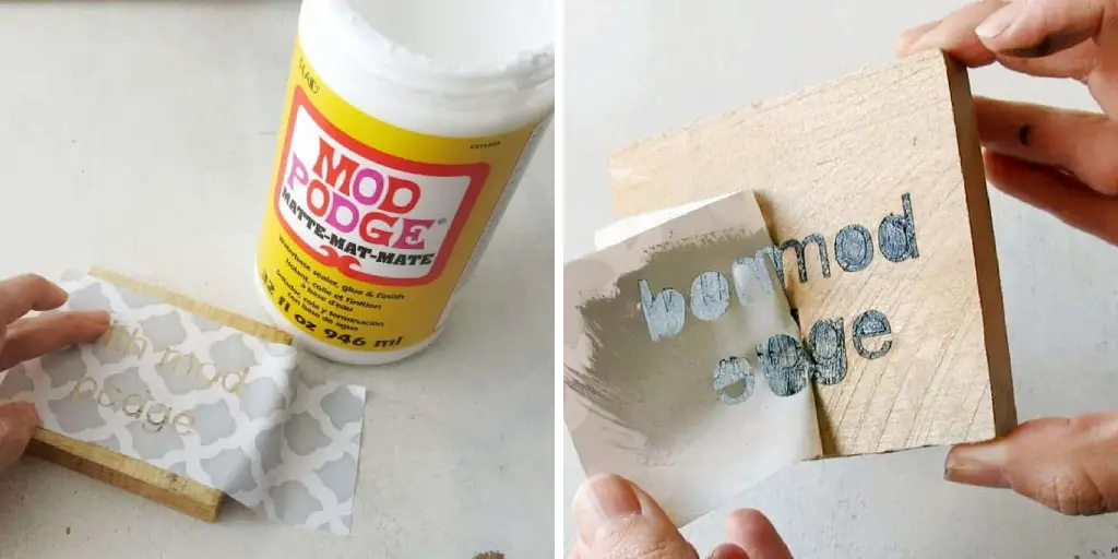 How to Keep Stencils From Bleeding on Wood