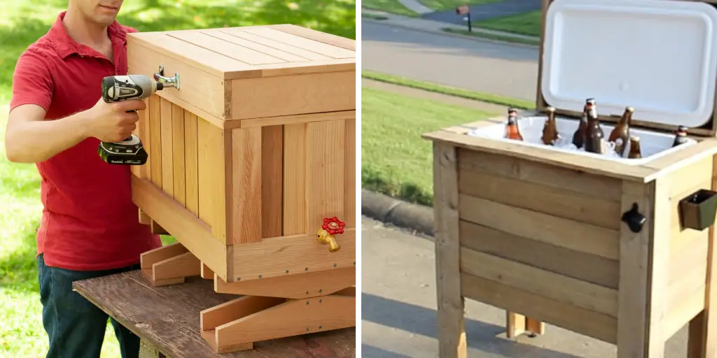 How to Make a Wooden Ice Chest