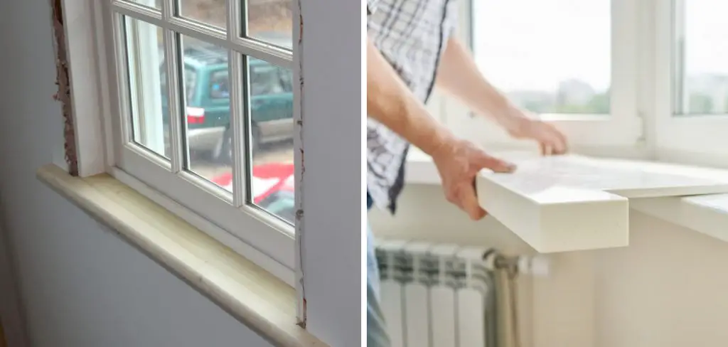 How to Replace a Window Stool