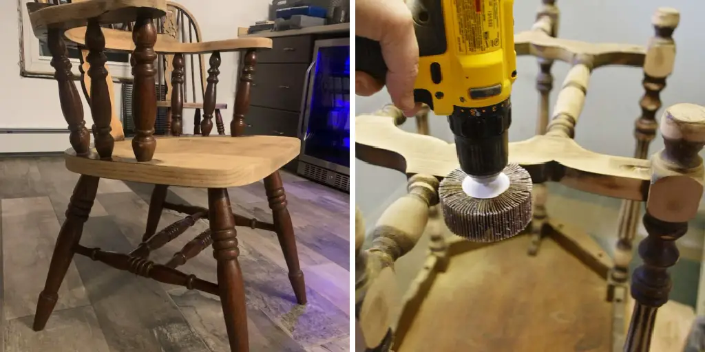 How to Sand Spindles on Chairs