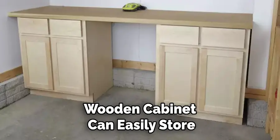 Wooden Cabinet Can Easily Store