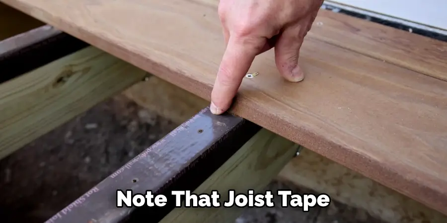 Note That Joist Tape