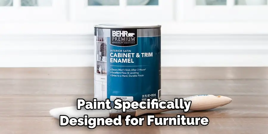Paint Specifically Designed for Furniture