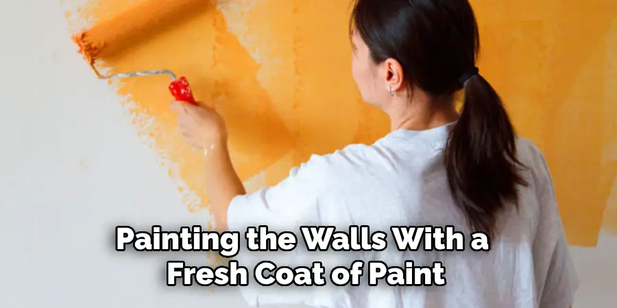 Painting the Walls With a Fresh Coat of Paint