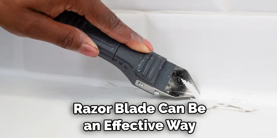 Razor Blade Can Be an Effective Way