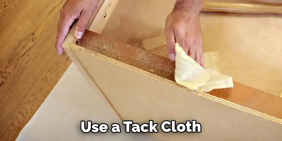  Use a Tack Cloth 