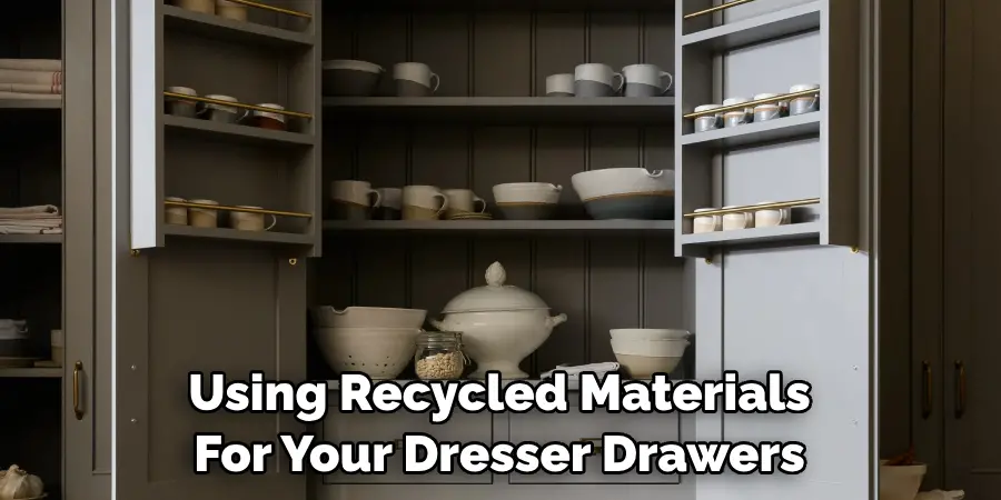 Using Recycled Materials For Your Dresser Drawers