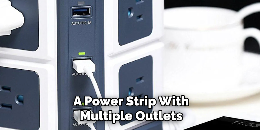 A Power Strip With Multiple Outlets