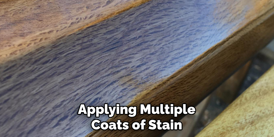 Applying Multiple Coats of Stain