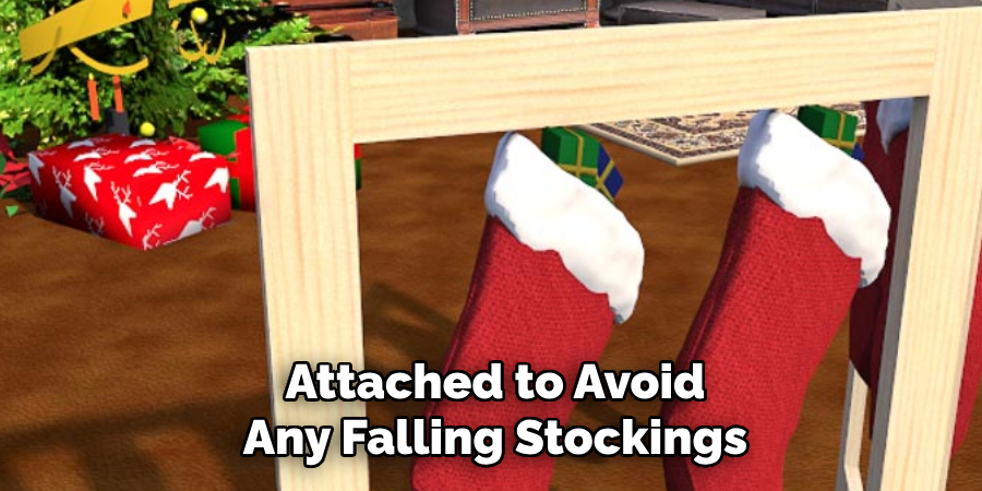 Attached to Avoid Any Falling Stockings