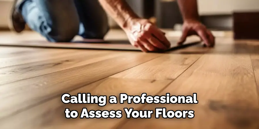 Calling a Professional to Assess Your Floors