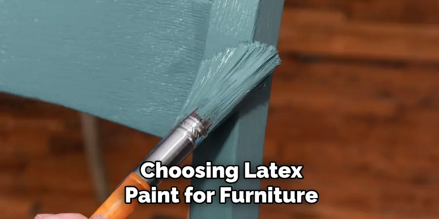 Choosing Latex Paint for Furniture