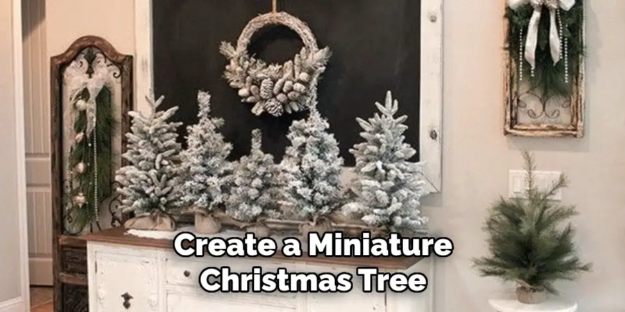 Create a Miniature Christmas Tree