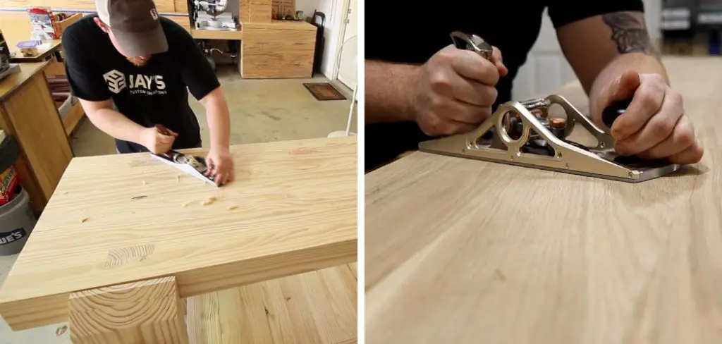 How to Hand Plane a Table Top