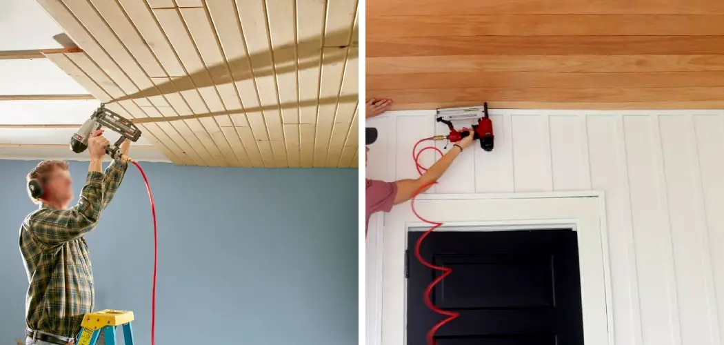 How to Install Wood Flooring on Ceiling