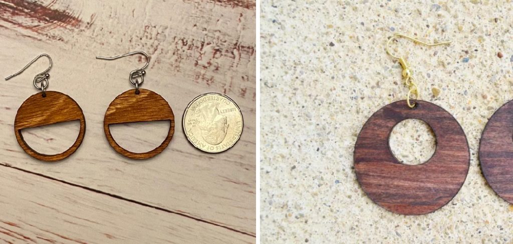 How to Make Wood Earrings with Cricut