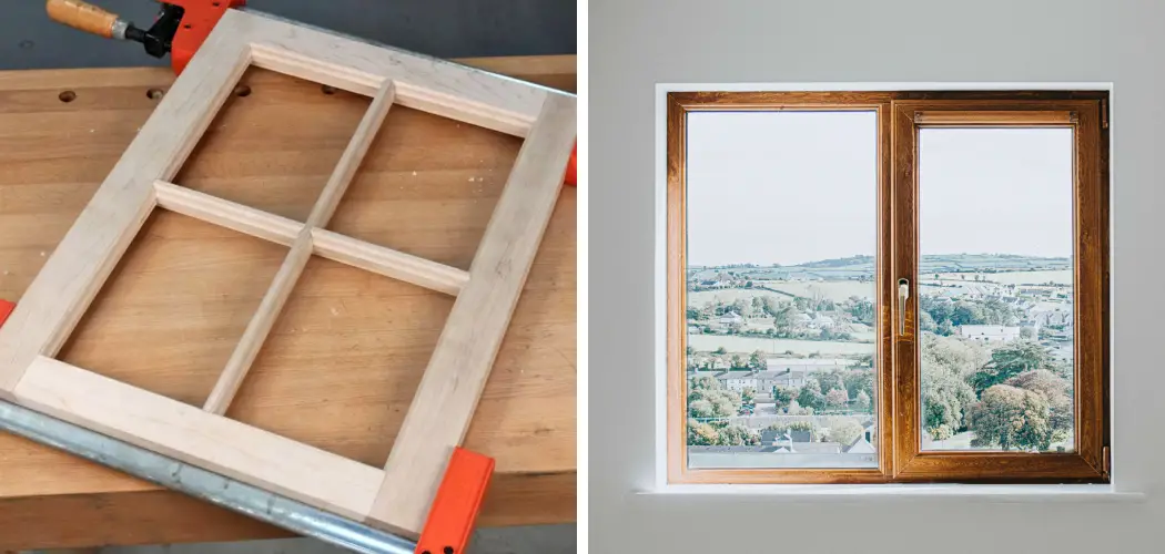 How to Make a Wooden Window Frame