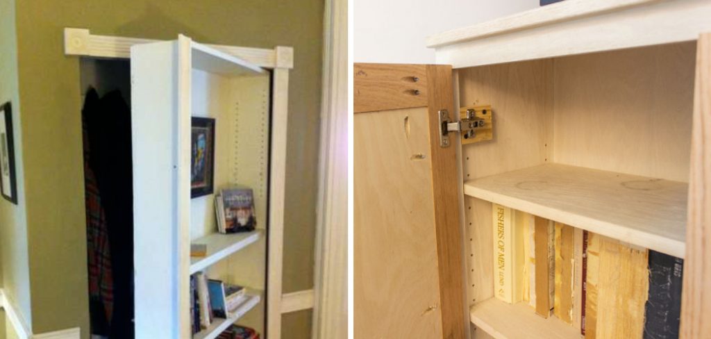 How to Put Doors on Bookshelves