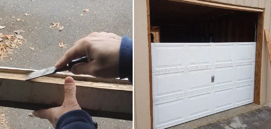 How to Repair Wooden Garage Door Panels