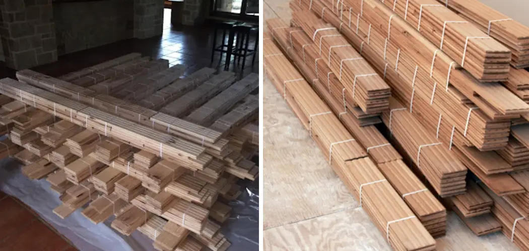 How to Stack Hardwood Flooring for Acclimation