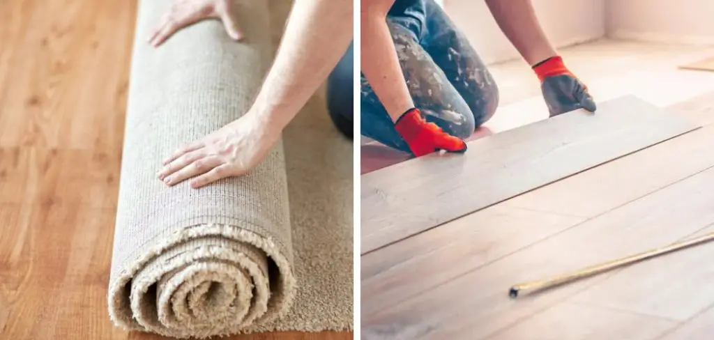 How to Take Out Carpet and Install Hardwood