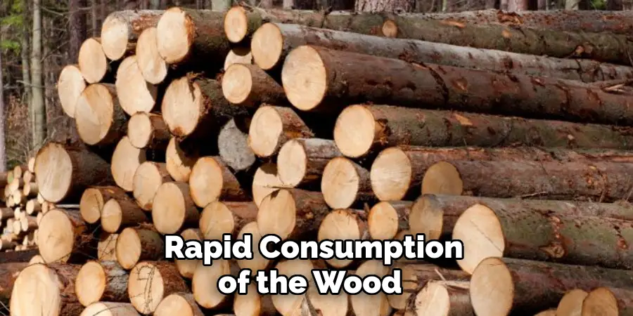 Rapid Consumption of the Wood