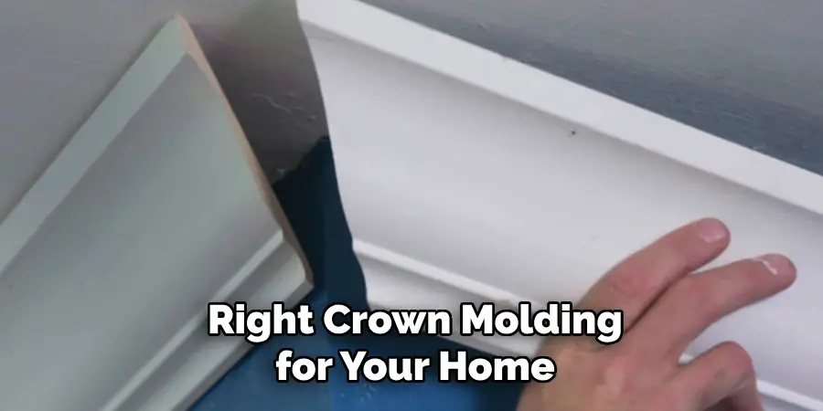 Right Crown Molding for Your Home