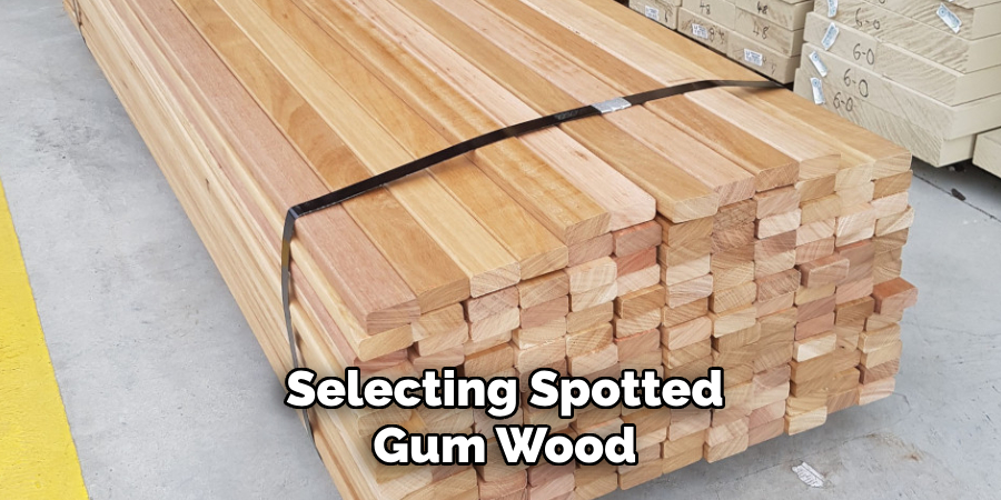 Selecting Spotted Gum Wood