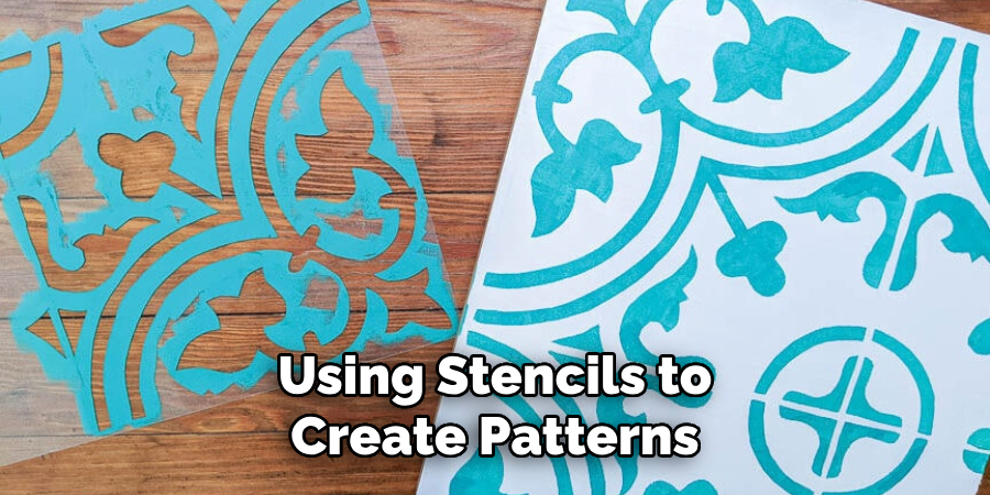 Using Stencils to Create Patterns