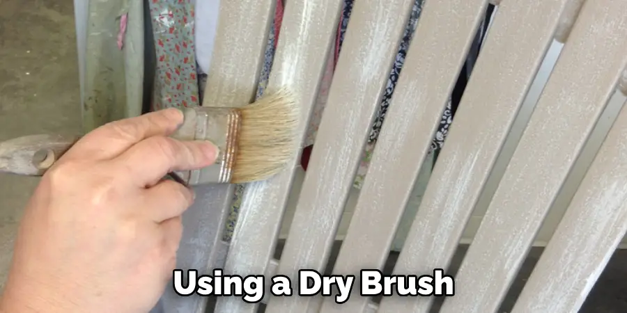 Using a Dry Brush