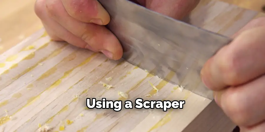 Using a Scraper