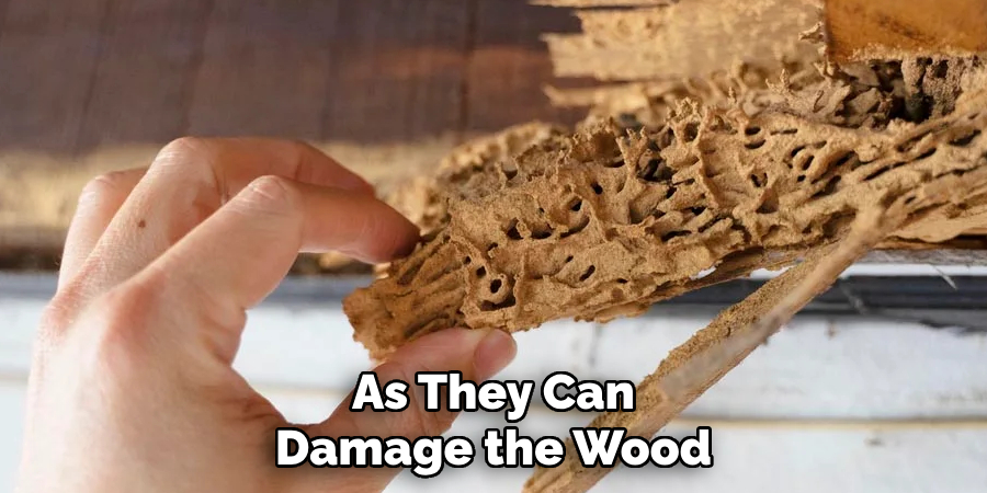 As They Can Damage the Wood